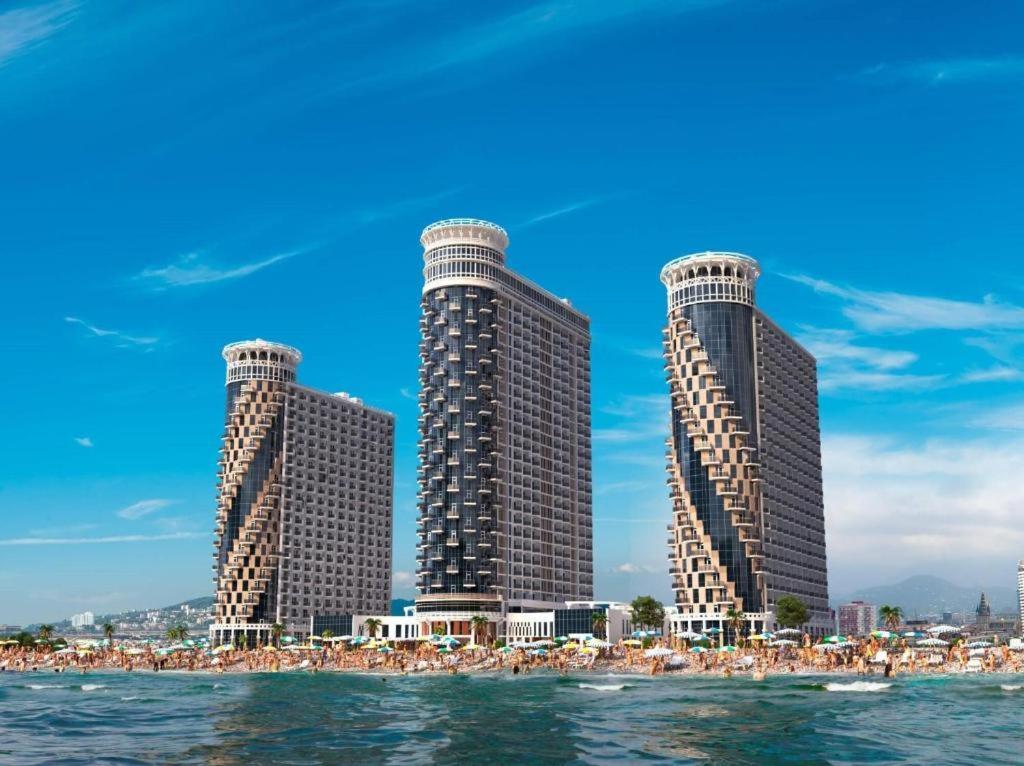 Apartment In Orbi Sea Tower For Rent Batum Dış mekan fotoğraf